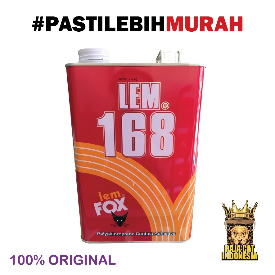 

Lem Kuning FOX 168 Blek 10 kg Lem HPL Lem 168 Lem Triplek / 168 POLOS