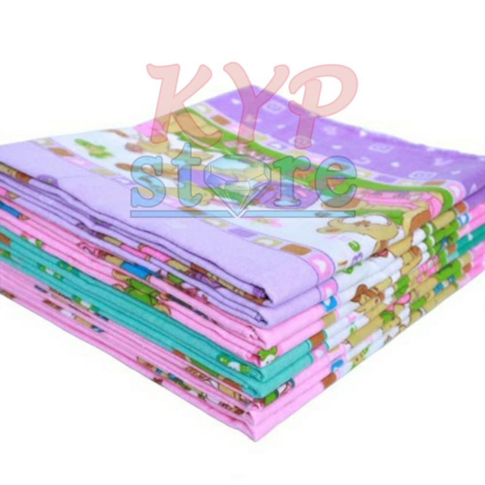1 LUSIN / 12 PCS BEDONG MURAH - kain bedong / pernel bayi size besar. bahan flanel halus dan lembut 