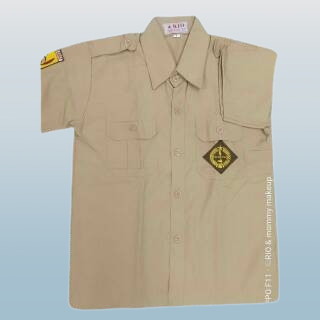BAJU PRAMUKA SMP SMA PENGGALANG / PENEGAK / PEMBINA LAKI TANGAN PENDEK