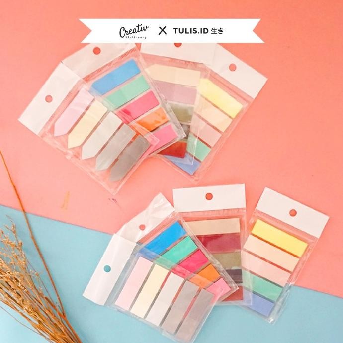 

BEBAS ONGKIR - [TULIS.ID IKI ] 5 Essential Colors Sticky Notes Index Page Marker