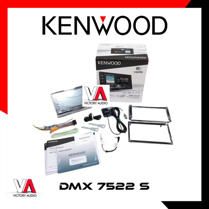 BISA GOSEND HEAD UNIT DOUBLE DIN KENWOOD DMX7522S DMX 7522 S ORIGINAL BERGARANSI
