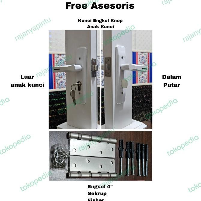 Pintu UPVC Rubicon Minimalis KRW