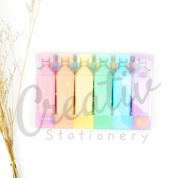 

Joyko Highlighter Pastel Set Penanda Berwarna HL-85 6 Warna