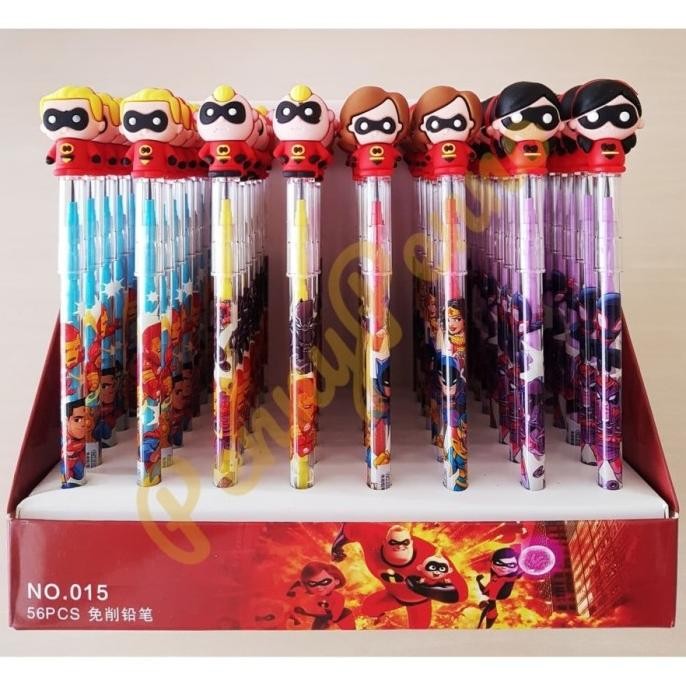 

Bensia Pensil The Incredible Pensil Karakter Murah Pensil Susun Bensia