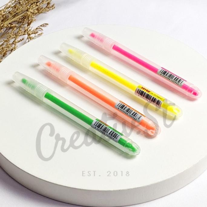 

BEBAS ONGKIR - Joyko Highlighter Neon HL-73~76 Penanda Berwarna Model Pen Warna