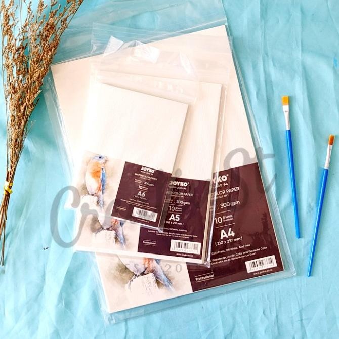 

TERBARU - Joyko Watercolor Paper Kertas Cat Air 300 gsm 10 Sheets WLPP-2500