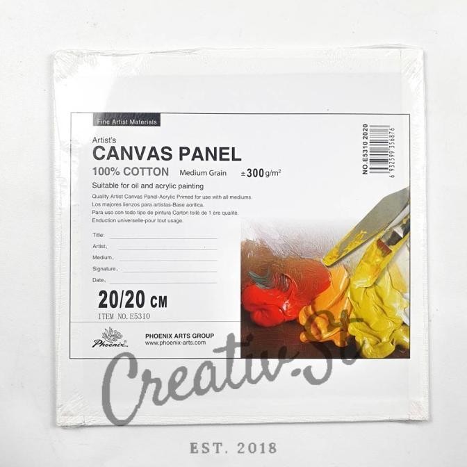 

Phoenix Canvas Panel Kanvas Board 20 x 20 Cm E5310