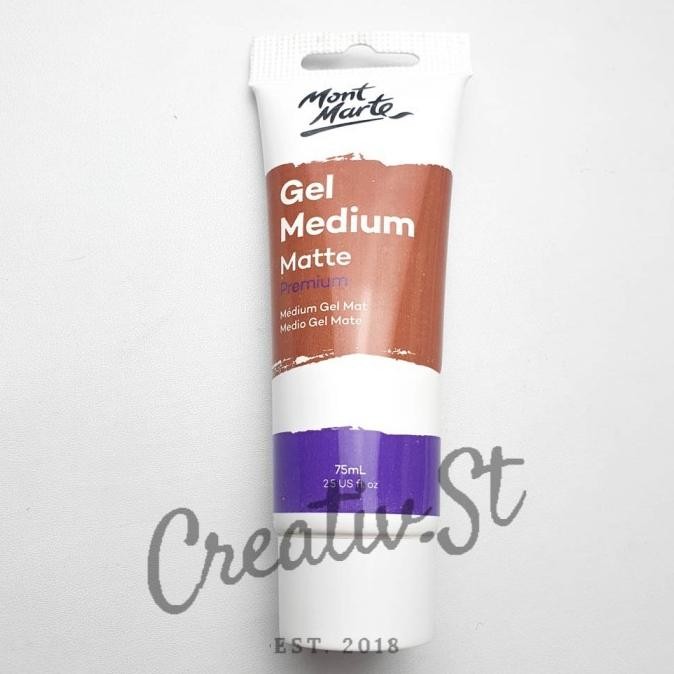 

Mont Marte Acrylic Gel Medium Gloss / Matte Premium 75ml