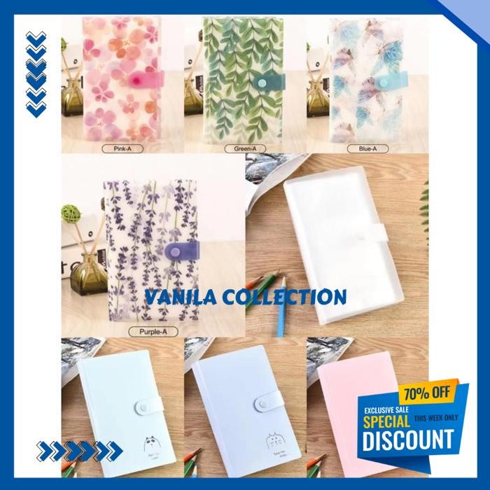 

240 SLOT TEMPAT KARTU NAMA LOMO CARD PHOTO CARD ID CARD HOLDER ALBUM FOTO POLAROID MINI TEMPAT LOMO CARD-GI DISUKAI BANYAK ORANG