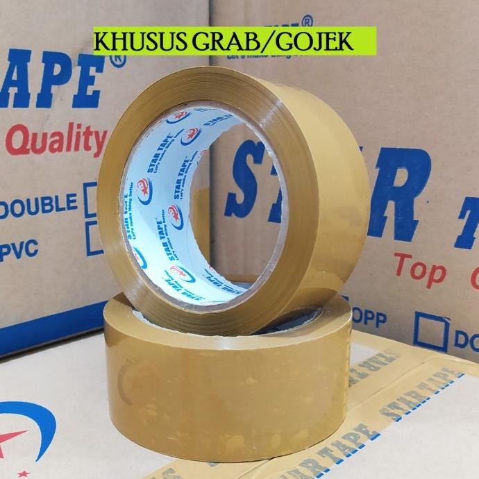 

NEW lakban bening uk. 45mm x 100 yard ( 2 inch )