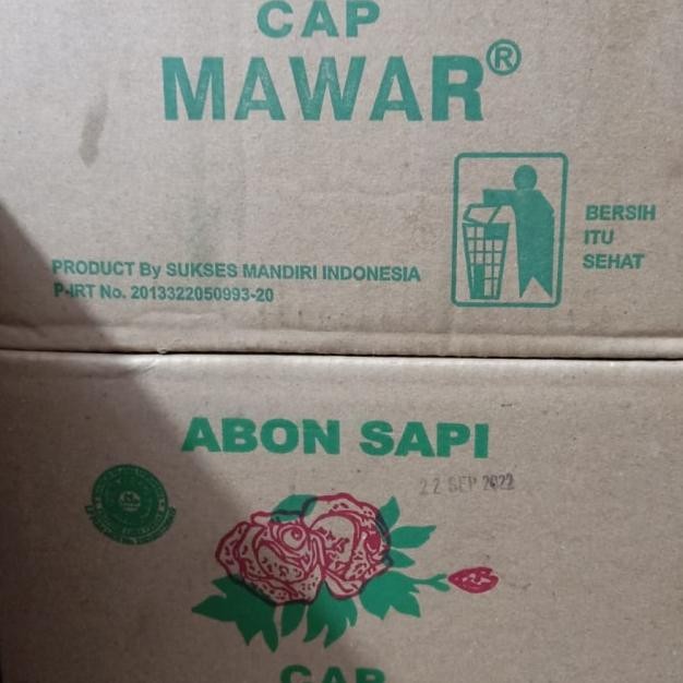 

Abon Sapi Cap Mawar 1Kg