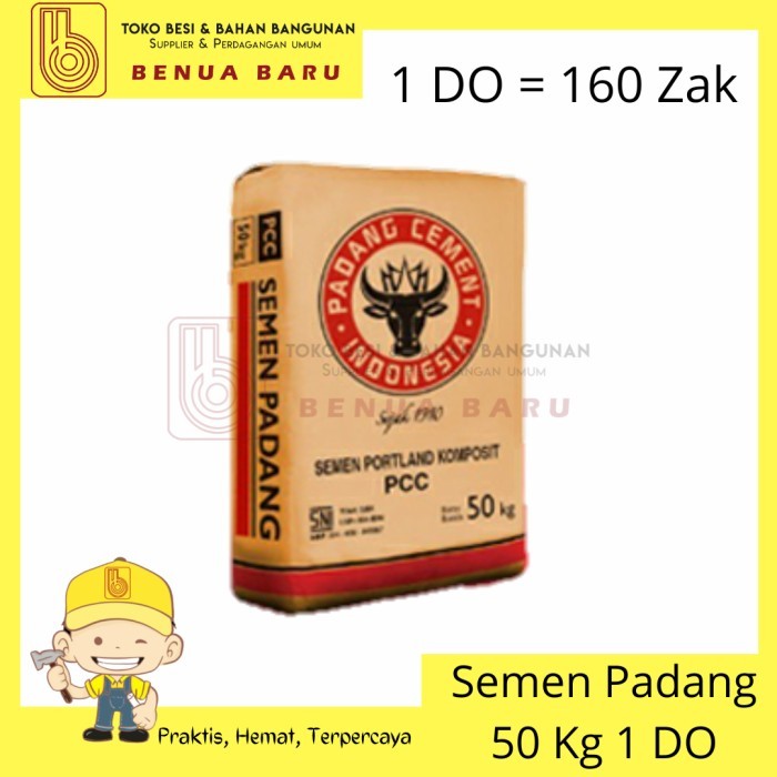 Semen Padang 50 kg indocement 1 DO / Semen Portland Komposit 50 kg