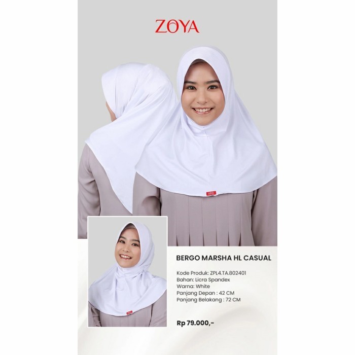 zoya bergo kerudung marsha hl