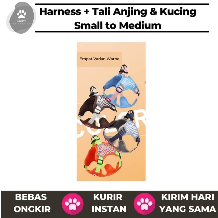 Harness Anjing | Dog Harness | Harness Anjing Medium Pawpro