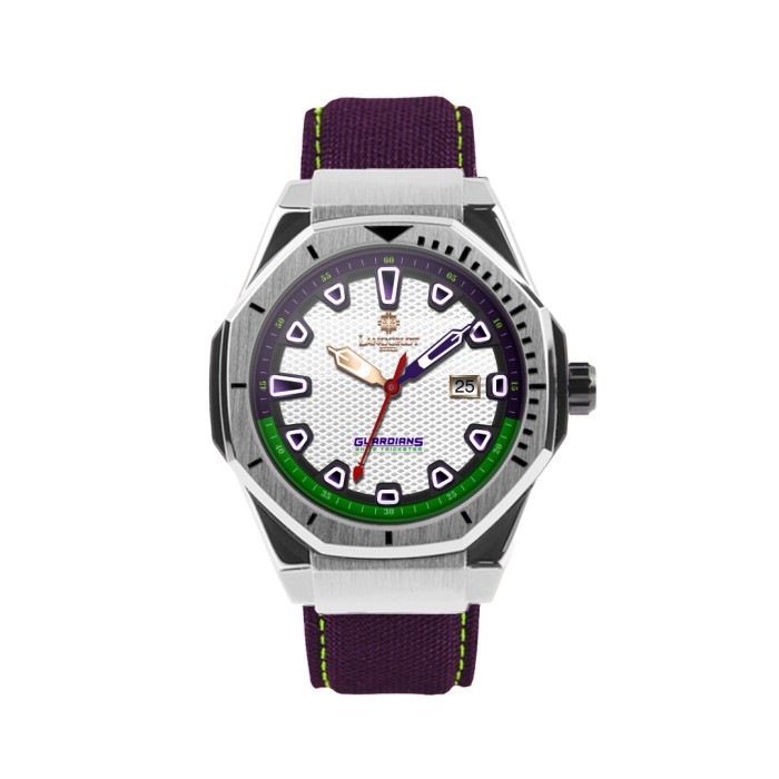 Jam Tangan Lanccelot Time Travel Guardian of White Trickster Pria