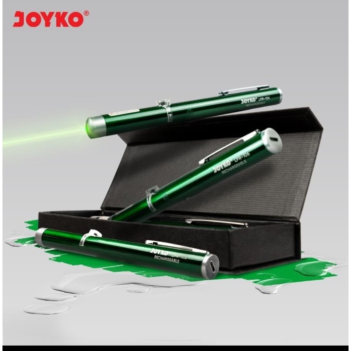 

PROMO JOYKO LPR-106 GREEN LASER POINTER RECHARGE /PENUNJUK SENTER PRESENTASI