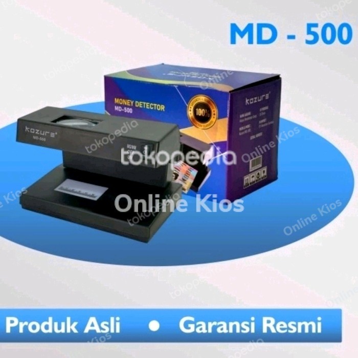 

PROMO ALAT DETEKSI UANG PALSU KOZURE MD500 / SENSOR UV & WATERMARK MD 505