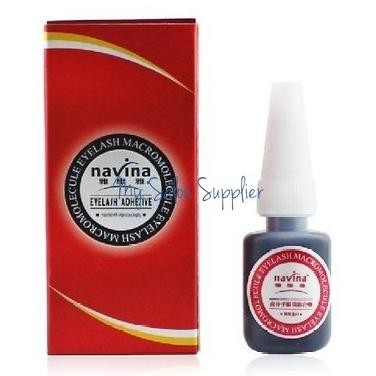 BEBAS ONGKIR - Navina Eyelash Extension Glue 10g / Lem Bulu Mata Tanam MERAH