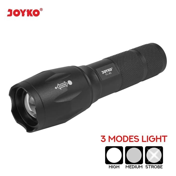 

PROMO RECHARGEABLE SENTER & POWERBANK / FLASHLIGHT LED ISI ULANG JOYKO FL85