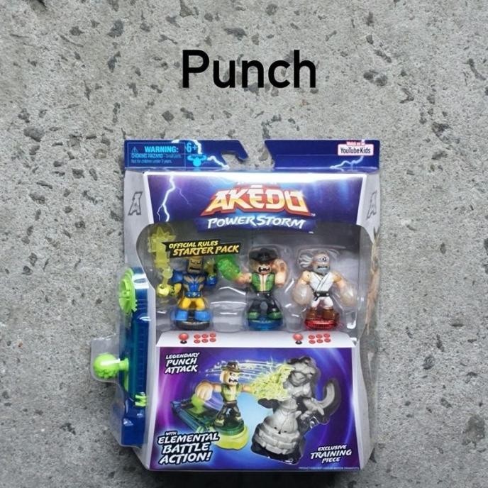 

TERBARU - AKEDO Powerstorm Starter Pack KICK PUNCH with Joystick Power Storm