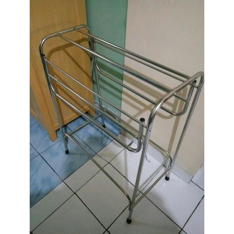 Jemuran Handuk / Rak Handuk Stainless Steel Original Dan Terpercaya