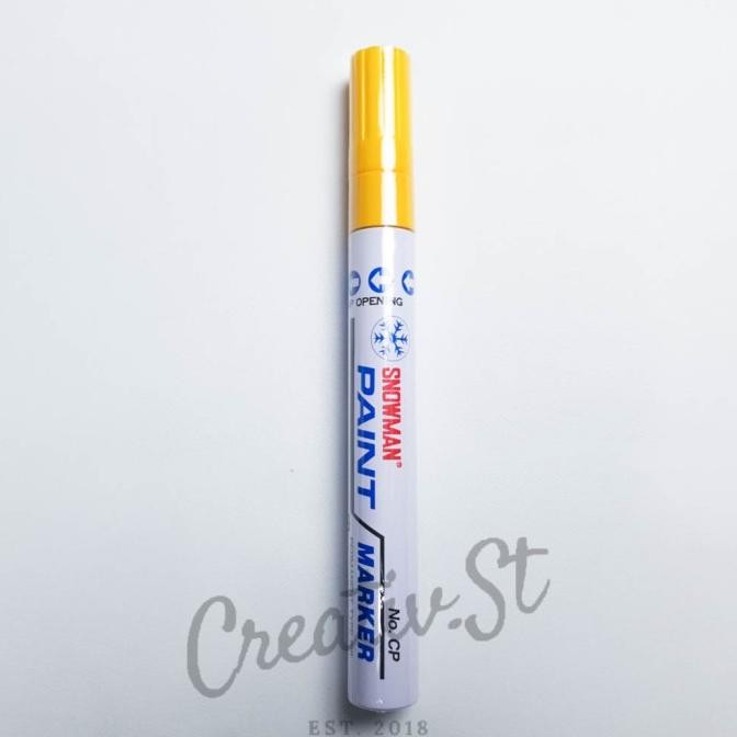 

Spidol Color Paint Marker Snowman Kaca Plastik Kayu