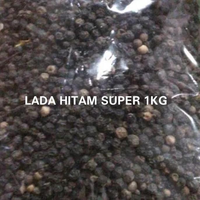 

Lada Hitam Butir -Biji Merica Hitam -Pure Black Papper 1000GR H85S