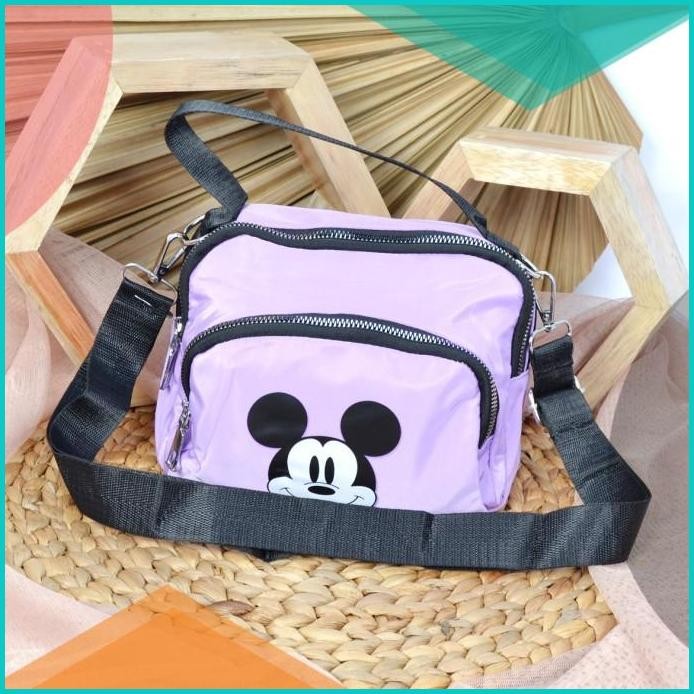 Tas Selempang Wanita Anello Mickey Mouse Import 90 11OKTZ4 onderdil