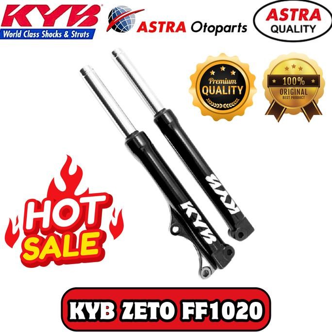 SHOCK DEPAN MOTOR YAMAHA MIO SPORTY MIO SMILE KYB ZETO FF 1020 ORI