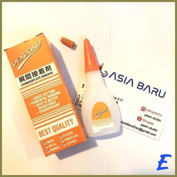 

| PWS | LEM DEXBOND / LEM KOREA / LEM SETAN INSTANT GLUE - 15GR ORI