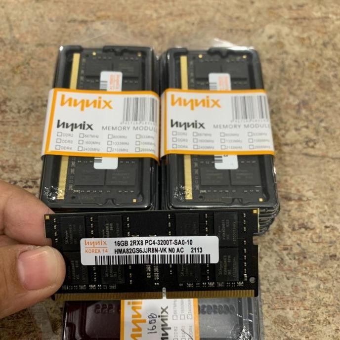 TERMURAH - SODIMM DDR4 16GB 3200MHZ HYNIX