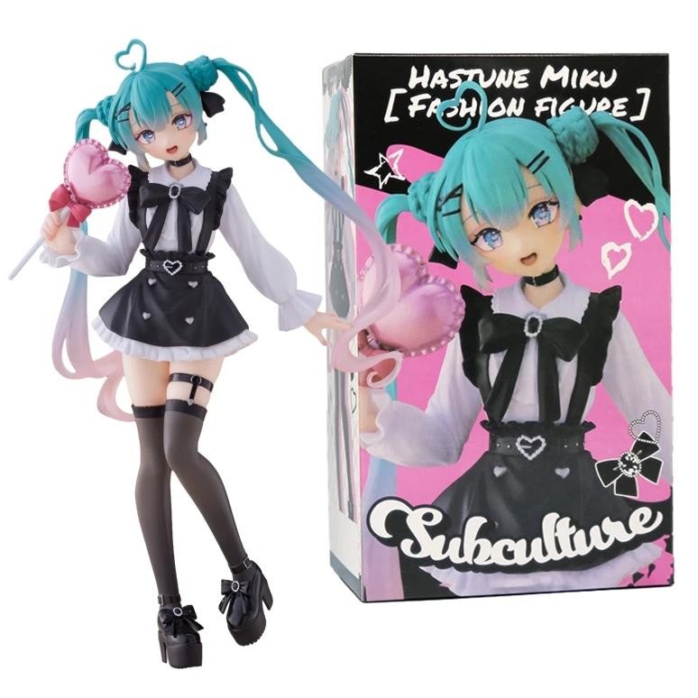 18cm sexy girl hatsune miku anime figure fashion subclture miku action figure room decorations pvc c
