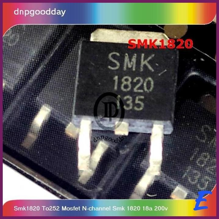 | DPD | SMK1820 TO252 MOSFET N-CHANNEL SMK 1820 18A 200V