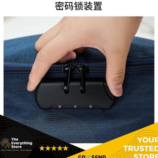 

READY LOCKIT TRAVEL DOCUMENT BAG 3 DIGIT PASSWORD | TAS DOKUMEN ANTI