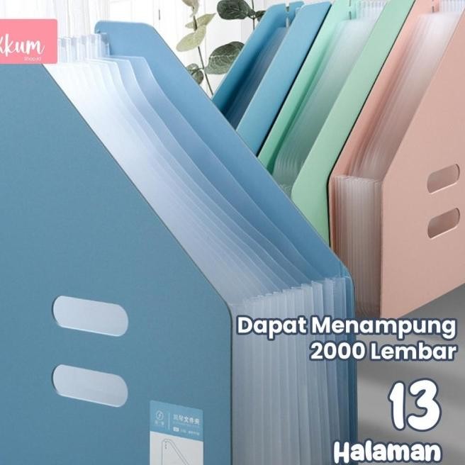 

BAHAN TEBAL STANDING FILE A4/ FILE FOLDER DOCUMENT BAG/ TAS DOKUMEN