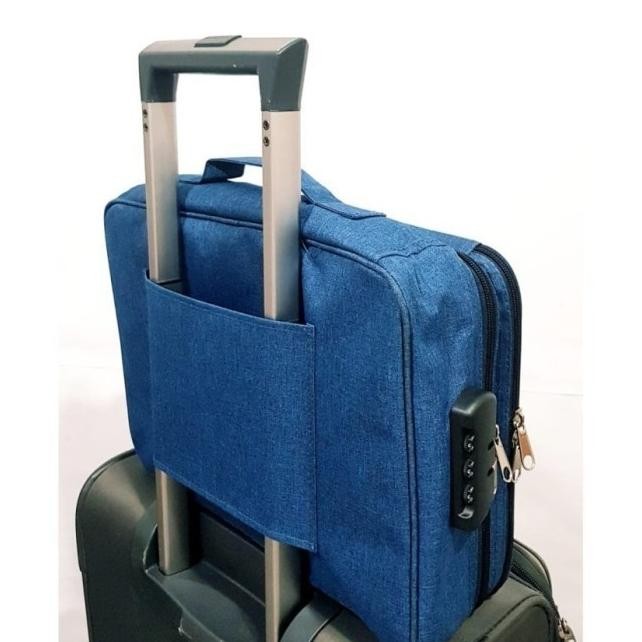 

PRODUK TAS DOKUMEN TRAVEL BAG DOCUMENT 3 DIGIT PASSWORD / TAS DOKUMEN