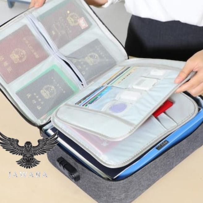 

JAWARA ~ TAS PENYIMPANAN DOKUMEN BERGEMBOK TIGA SUSUN DOCUMENT KEEPER