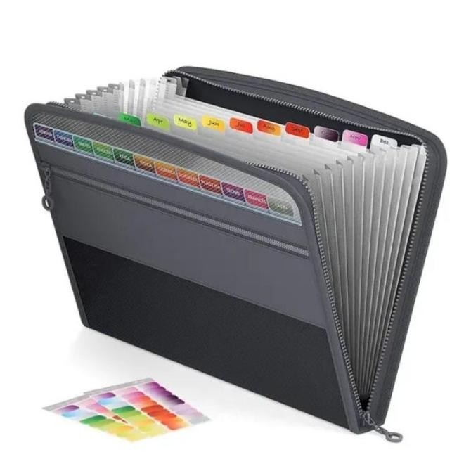 

TORNA DISKON TAS MAP FILE 13 FOLDER UKURAN A4 WATERPROOF / TEMPAT PENYIMPANAN DOKUMEN