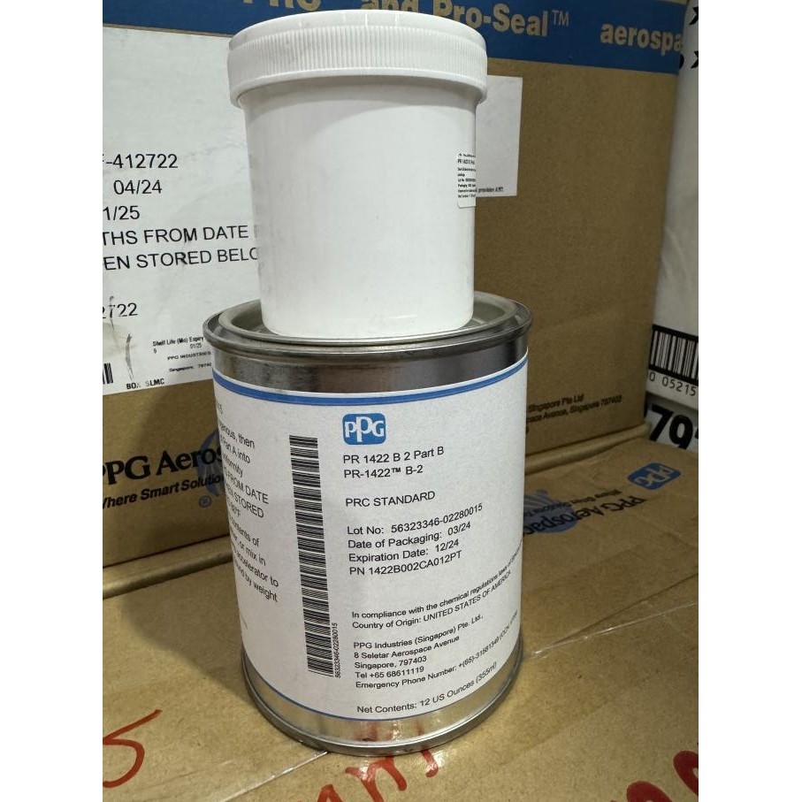 PPG PR1422B2 Aircraft Integral Fuel Tank Sealant (12Oz)