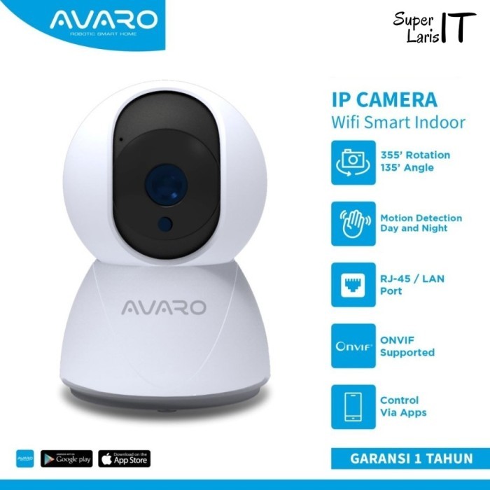 Smart IP Cam / IP Camera / CCTV Wifi Avaro Full HD