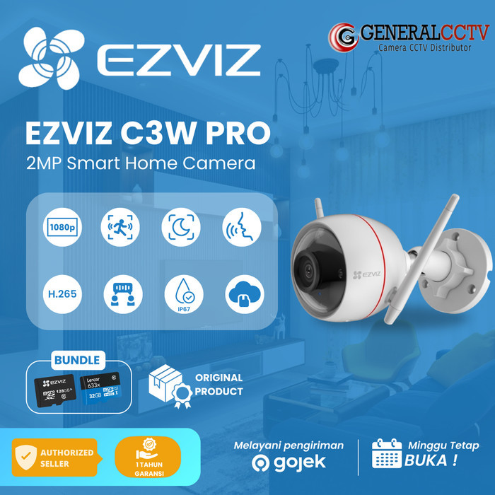 IP Camera Ezviz C3W Color Night Vision Camera Outdoor