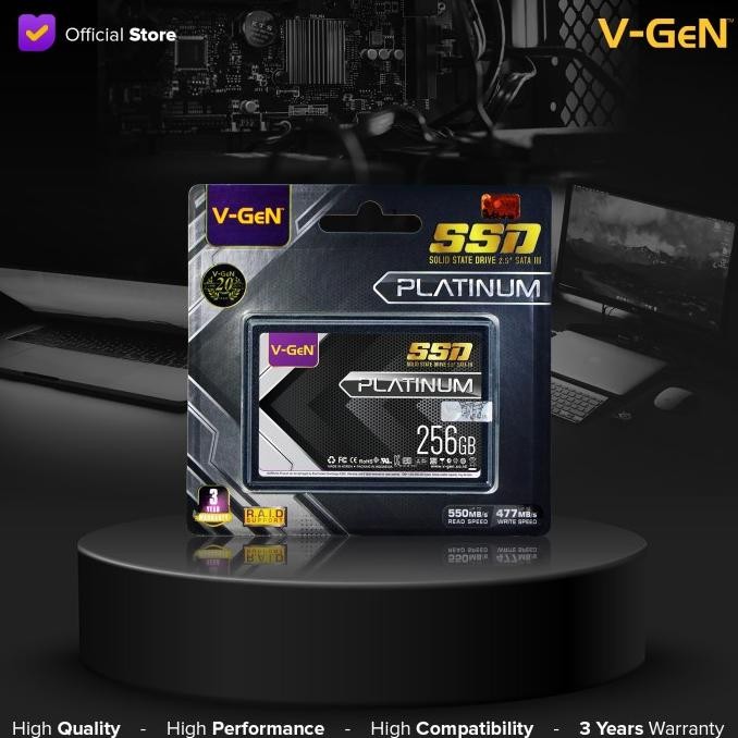 Ssd Ssd 256Gb Sata3 V-Gen Solid State Drive 256 Gb Vgen Sata 3 2.5 Inch