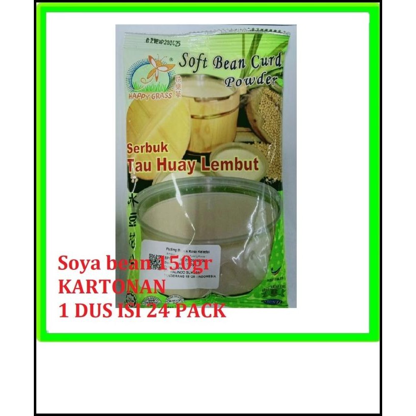 

Soya Bean Curd Powder 150Gr Serbuk Puding Kembang Tahu 1 Dus (24 Pcs)