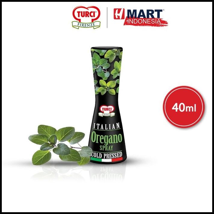 

Turci Firenze Cold Pressed Oregano Spray - Minyak Oregano 40Ml