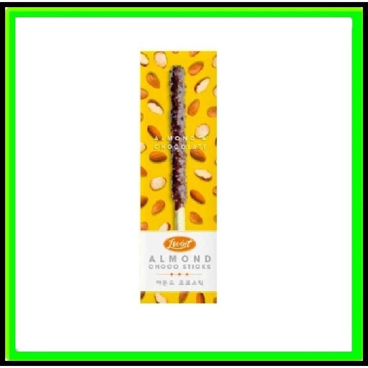 

Lovint Almond Choco Sticks 54Gr Stik Biskuit Coklat Almond