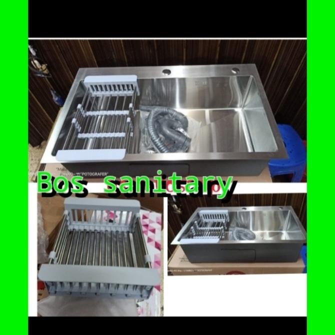 Kitchen Sink Valpra/Bak Cuci Piring 1 Lubang Besar