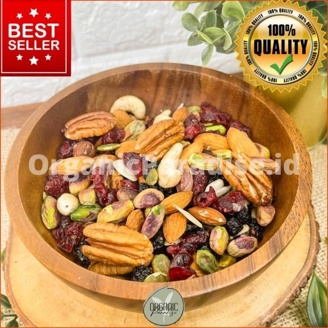 

Trail Mix Nuts / Mix Nuts Organic Please 300 gr Premium Quality Fresh PS22