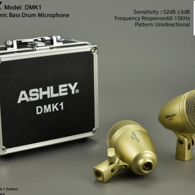 MIC DRUM KICK BASS ASHLEY DMK1 ORIGINAL