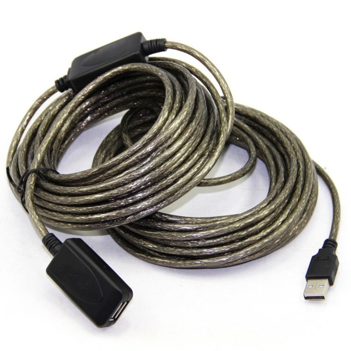 Kabel USB extension 20 meter Aktif - Kabel USB perpanjangan 20 meter