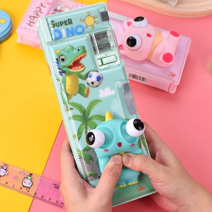 

Sale Tempat Pensil Squishy 3D Tiga Dimensi / Kotak Pensil Alat Tulis Lucu